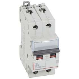 Disj. DX³ 1000kA 16kA arrivée haute/départ bas à vis 6A -courbe B -2 modules|Legrand-LEG408956