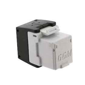 Noyau court non-blindé CAT6 UTP 4PPoE, Blanc|Gigamedia-GGMNKJUC6TLW