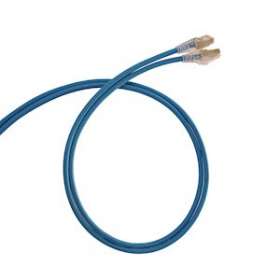 Cordon RJ45 LCS³ catégorie6 Haute Densité F/UTP blindé 100ohms - 3m - LSOH bleu|Legrand-LEG051543