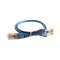 Cordon RJ45 LCS³ catégorie6 Haute Densité U/UTP écranté 100ohms -0,5m -LSOH bleu