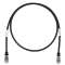 Copper Patch Cord, Cat 6A, Black S/FTP C