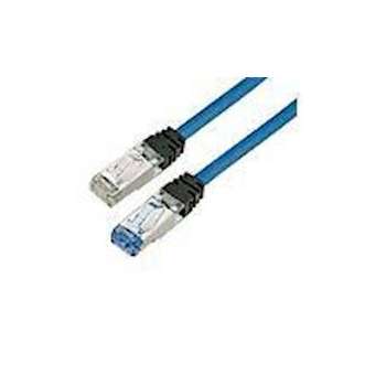 Keyed Copper Patch Cord, Cat 6A, Blue S/|-PUISTPK6X2MBU