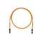 Copper Patch Cord, Cat 6A, Orange S/FTP