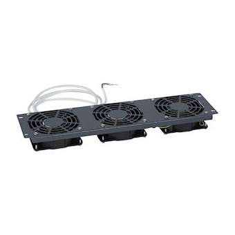 Plaque 3 ventilateurs 230V~ 3U pour gestion thermique baies LCS³ 19pouces|Legrand-LEG046488