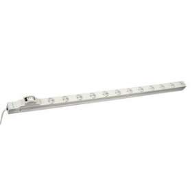 Actassi rail 1U 12 prises + disjoncteur NF|Schneider Electric-SCHNSYAPUF12CB