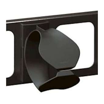 Bracelet guide-câbles 2U plastique pour coffrets LCS³ - section utile 4070mm²|Legrand-LEG046542