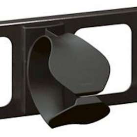 Bracelet guide-câbles 2U plastique pour coffrets LCS³ - section utile 4070mm²|Legrand-LEG046542