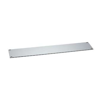 Actassi - plastron 19p - plein - 2U - aluminium - 4mm|Schneider Electric-SCHNSYCRT4A2U