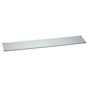 Actassi - plastron 19p - plein - 2U - aluminium - 4mm|Schneider Electric-SCHNSYCRT4A2U