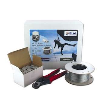 Lot de 150 Agrip PM + 150m filin 1.5mm + Pince|Blm distribution-BLI616300
