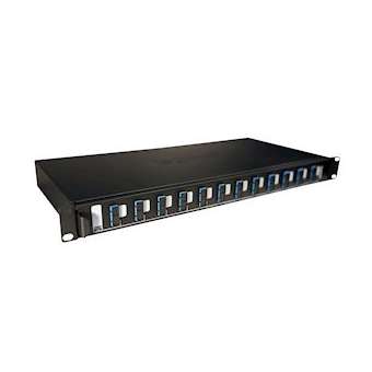 Tiroir optique coulissant 19pouces LCS³ avec 12 connecteurs SC duplex monomode|Legrand-LEG032164