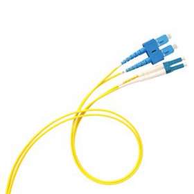 Cordon fibre optique Ultra OS2 Duplex LC/SC - longueur 1m|Legrand-LEG032530