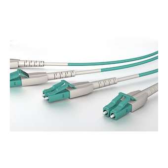 Cordon micro-breakout 12 FO OM4 LC/LC 10 m|Gigamedia-GGMCORD12M4LC10