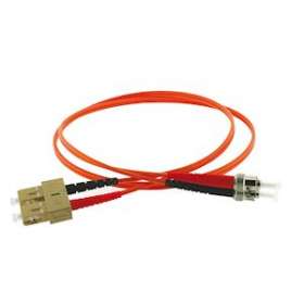 Jarretière optique duplex ST/SC OM2 50/125 µm 20 m|Gigamedia-GGMD1MTC20M