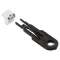 Includes fiber LC connector lock-in clip