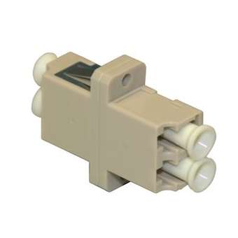 Raccord LC duplex multimode beige avec empreinte simplex SC|Corning Pouyet-POU6613E