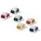Mini-Com Keyed (B-RD) Duplex LC Adapter