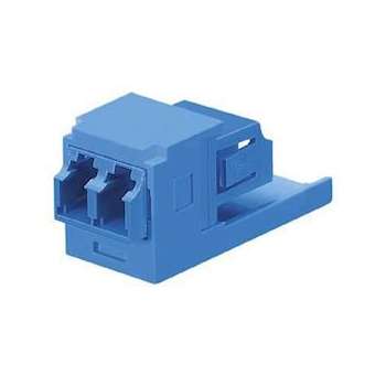 Duplex LC Fiber Adapter (BU) With Module|-PUICMDSLCZBL