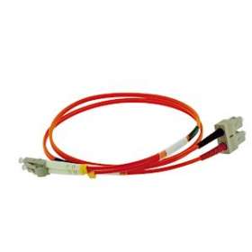 Jarretière optique duplex MTRJ/SC OM2 50/125 µm 3 m|Gigamedia-GGMD1MJC3M