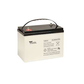 Batterie stationnaire étanche au plomb gamme ECO 200Ah 6V - bac standard|Yuasa-YUAY200-6