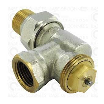 Robinet équerre inverse thermostatisable 1/2'|Diff-VLL98008