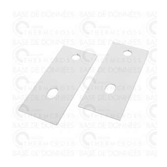Platines mur friable blanc|Diff-VLL123021-ACO