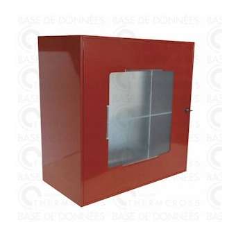 Coffret sous verre dormant 600x600x300mm|Diff-VLL110715