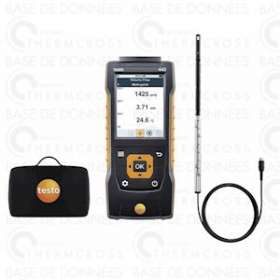 Kit anémomètre Testo 440 à fil chaud|Diff-VLL05634400-TE