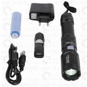 Lampe torche LED rechargeable|Diff-VLL920032