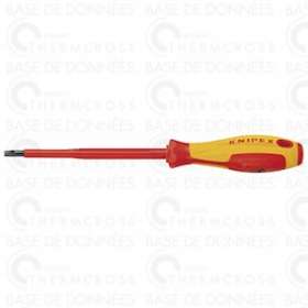 Tournevis plat électricien 4x202mm|Diff-VLL901502