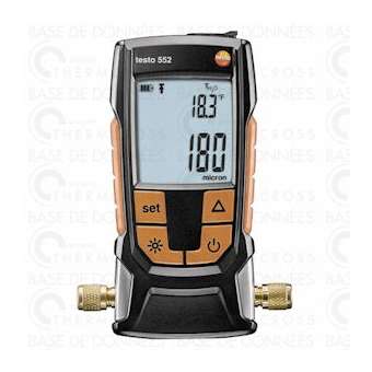 Vacuomètre TESTO 552 Bluetooth|Diff-VLL05605522-TE