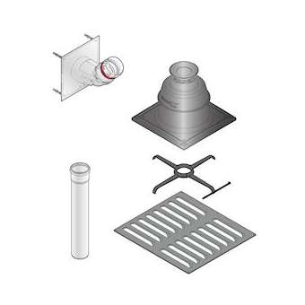 Quick Kit de raccord. chaudière-cheminée B23 D 80/125 mm- D 80 mm|De Dietrich-DDQ7650954