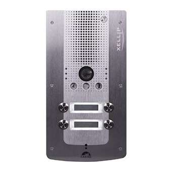 Portier audio video Full IP/SIP 4 boutons d'appel conforme loi Handicap PoE|Castel-CST590.2300