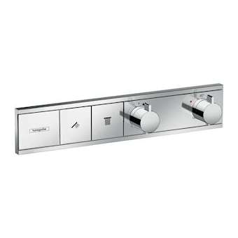 Module thermostatique RainSelect encastré avec 2 fonctions chromé|Hansgrohe-HA315380000
