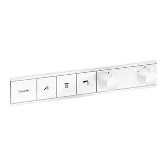 Module thermostatique RainSelect encastré avec 3 fonctions blanc mat|Hansgrohe-HA315381700