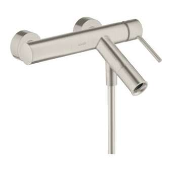 Mitigeur bain/douche 1/2' aspect acier inox|Hansgrohe-HA310411800