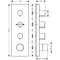 Module Thermostatique Set de finition 3/4' laiton poli|Hansgrohe-HA310751930