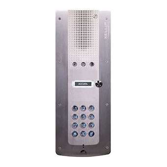 Portier audio IP/SIP 1 bouton d'appel clavier braille conforme loi Handicap PoE|Castel-CST590.0600