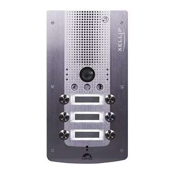 Portier audio video Full IP/SIP 6 boutons d'appel conforme loi Handicap PoE|Castel-CST590.2400