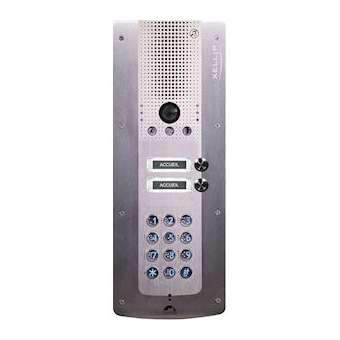 Portier vidéo IP/SIP 2 BP clavier braille conforme loi Handicap PoE|Castel-CST590.2700