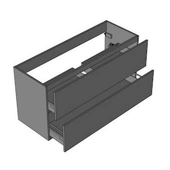Sous-vasque COSMO L800 2 coulissants - Blanc Haute Brillance HG|Neoform industries sas-UIDA2347101