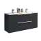 Sous-vasque COSMO L1200 2 coulissants 2u - Graphite