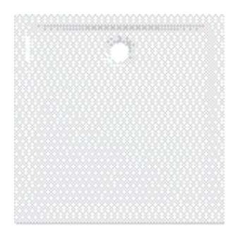 Receveur de douche carré Geberit Renova, à encastrer 100 x 100 cm, Blc|Geberit-GBR00738800000AG3