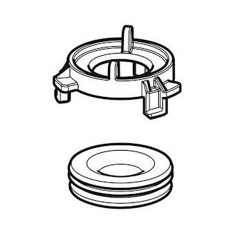 Kit de fermeture à baïonnette Geberit avec joint à lèvres, pour commande d'urin|Geberit-GBR242.156.00.1