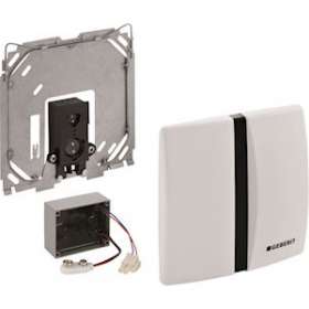 Kit de transformation Geberit urinoir IR 12/24 V: chromé mat|Geberit-GBR240.900.46.1