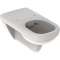 Cuvette WC susp. Geberit Renova Comfort Square, rallongée, Rimfree, 70cm, Blc