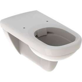 Cuvette WC susp. Geberit Renova Comfort Square, rallongée, Rimfree, 70cm, Blc|Geberit-GBR208560000