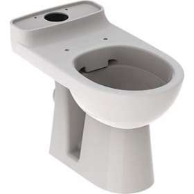 Cuvette au sol Geberit Prima sortie horizontale Rimfree, Blc|Geberit-GBR00325400000