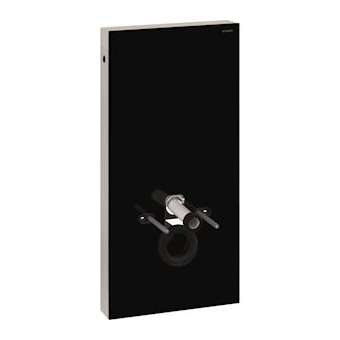 Panneau Geberit Monolith WC sus 101 cm: verre noir aluminium|Geberit-GBR131.021.SJ.5