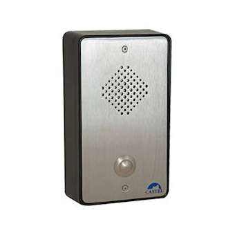 Portier en version antivandale, face avant inox (montage saillie ou à encastrer)|Castel-CST460.2500